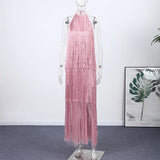 Phatbird Sleeveless Tassel Dress