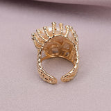 Phatbird White Coin Pearl Ring