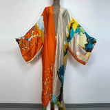 Afro Boho Batwing Kimono Maxi Holiday
