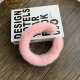 Luxury Real Mink Fur Headband