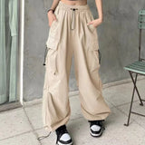 High Waist Cargo Pants
