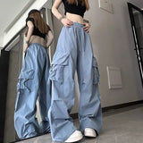 High Waist Cargo Pants