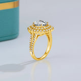 Phatbird Diamond Halo Ring