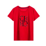 Phatbird Women's T-shirt 2025 New Hand Embroidered Heavy Industry