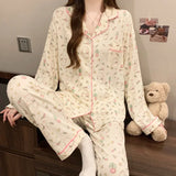 Phatbird Women’s Sweet Love Heart Pajama Set