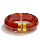 Phatbird Chunky Multicolor Acrylic Statement Bangle