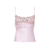 Phatbird Sequin Tassel Crop Top & Mini Skirt Set