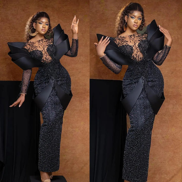 Phatbird Royal Pearl Aso Ebi Gown