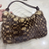 Real Fur Shoulder Bag Women