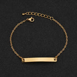 Phatbird Gold-Tone Stainless Steel Chunky Chain Bracelet