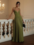 Phatbird Green Corset Maxi Dress