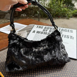 Real Fur Shoulder Bag Women