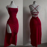 Phatbird Siren Slate Bodycon Maxi Dress
