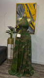 Phatbird Sleeveless Print Mermaid Maxi Dress