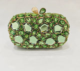 Phatbird Big Rhinestone Gem Clutch Purse