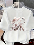 Phatbird Pearl Trim Printed T-Shirt – Phatbird – view 4