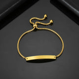 Phatbird Gold-Tone Stainless Steel Chunky Chain Bracelet