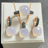 Phatbird 3Pcs Crystal Jewelry Set for Women