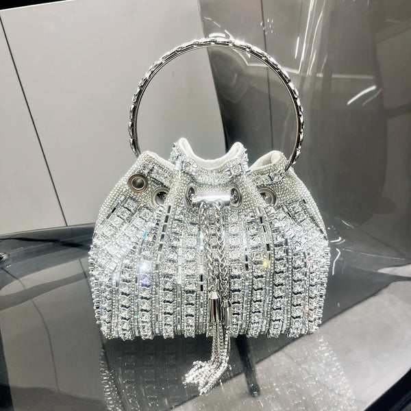 luxury Designer  Crystal rhinestone clutch purse