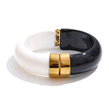 Phatbird Chunky Multicolor Acrylic Statement Bangle