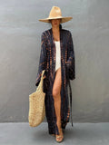 Tie-Dye Kimono Beachwear