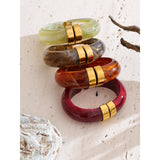 Phatbird Chunky Multicolor Acrylic Statement Bangle