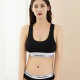 Women's Bra Set  with Steel Ring Design Traditional Style Gathered Nylon Fabric Cotton Lining Luxury Bra Set