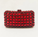 Phatbird Big Rhinestone Gem Clutch Purse