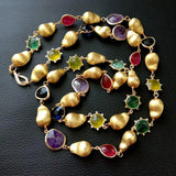 Phatbird Multi-Gemstone Long Necklace