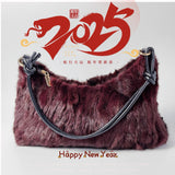 Real Fur Shoulder Bag Women