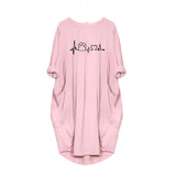 Loose Long-Sleeve Dress