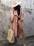 Tie-Dye Kimono Beachwear