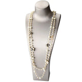Phatbird Camellia Pearl Layered Necklace