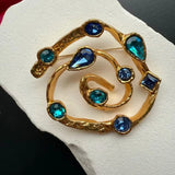 Phatbird Statement Gold Coin Medallion Necklace & Earring Set