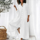 High waist Wide Leg Linen Blend Jumpsuit
