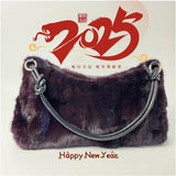Real Fur Shoulder Bag Women