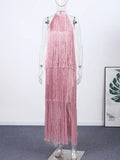 Phatbird Sleeveless Tassel Dress