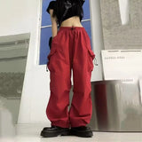 High Waist Cargo Pants
