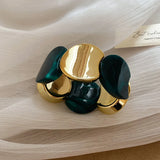 Phatbird Smudged Resin Geometric Bracelet