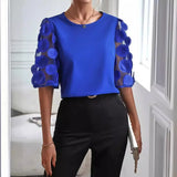 Phatbird 3D Floral Mesh Sleeve Blouse – Phatbird