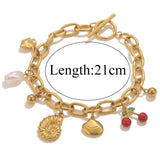 Phatbird Waterproof Starfish & Seashell Bracelet