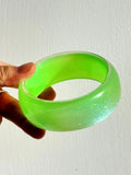 Phatbird Blue Twisted Irregular Square Round Summer Resin Bracelet