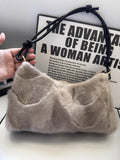 Real Fur Shoulder Bag Women