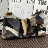 Real Fur Shoulder Bag Women