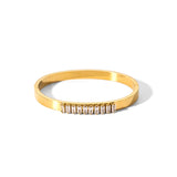 The Phatbird Tarnish-Free Cubic Zirconia Bangle