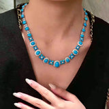 Phatbird Turquoise 925 Sterling Silver Jewelry Set