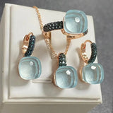 Phatbird 3Pcs Crystal Jewelry Set for Women