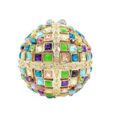 Phatbird Crystal Sphere Clutch Handbag