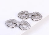 Phatbird 18K Gold Inlaid Zircon Clasps