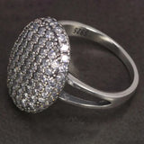 Phatbird Pavé Dome Zirconia Statement Ring